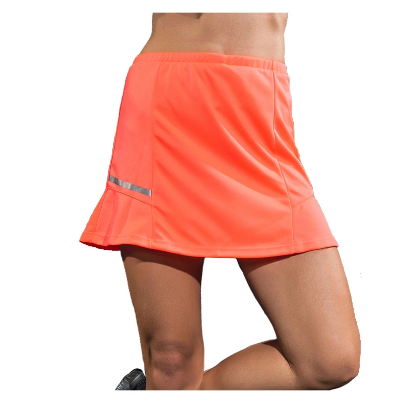 Летняя Спортивная юбка 2 в 1 короткая женская для фитнеса бадминтона настольного