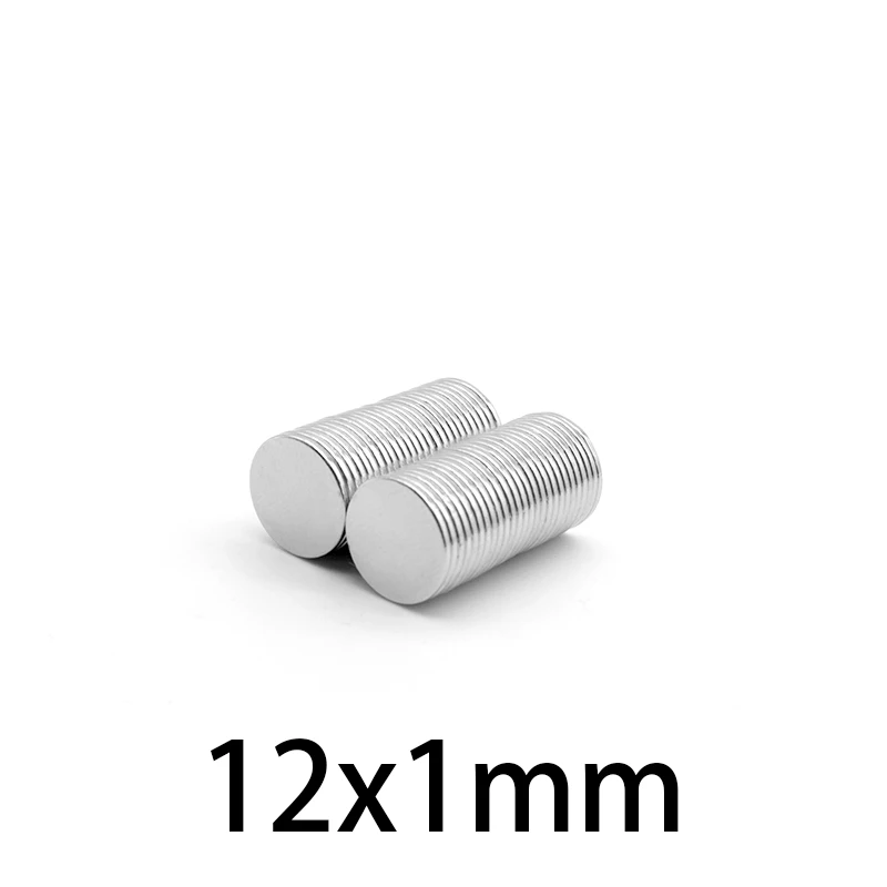 Круглый неодимовый магнит NdFeB N35, 30-500 шт., 12x1 мм, супермощный маленький постоянный магнитный диск imanes 12*1 мм
Круглый неодимовый магнит NdFeB N35, 30-500 шт., 12x1 мм, супермощный маленький постоянный магнитный диск imanes 12*1 мм