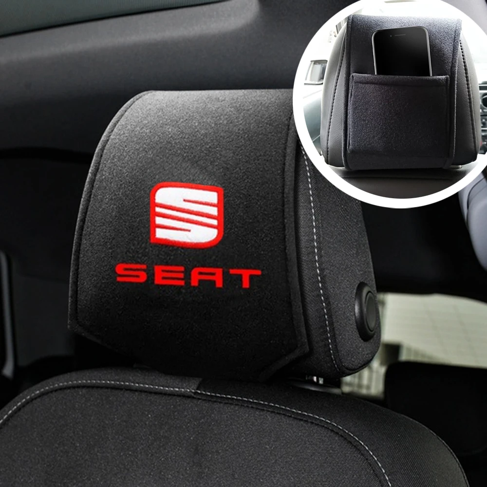Car Seat Headrest Cover Auto Neck Head Support Holder Covers Pillow Padding For Universal Car Seat ibiza 6j 6l fr Ateca Altea 
Car Seat Headrest Cover Auto Neck Head Support Holder Covers Pillow Padding For Universal Car Seat ibiza 6j 6l fr Ateca Altea