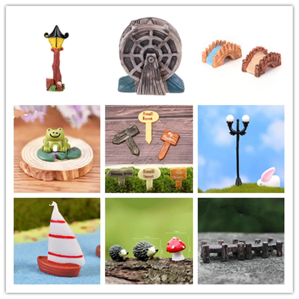 DIY Bridge Figurines Mini Resin Crafts Fairy Garden Miniatures DIY Terrarium Succulents Miniatures Micro Landscape Decoration
DIY Bridge Figurines Mini Resin Crafts Fairy Garden Miniatures DIY Terrarium Succulents Miniatures Micro Landscape Decoration