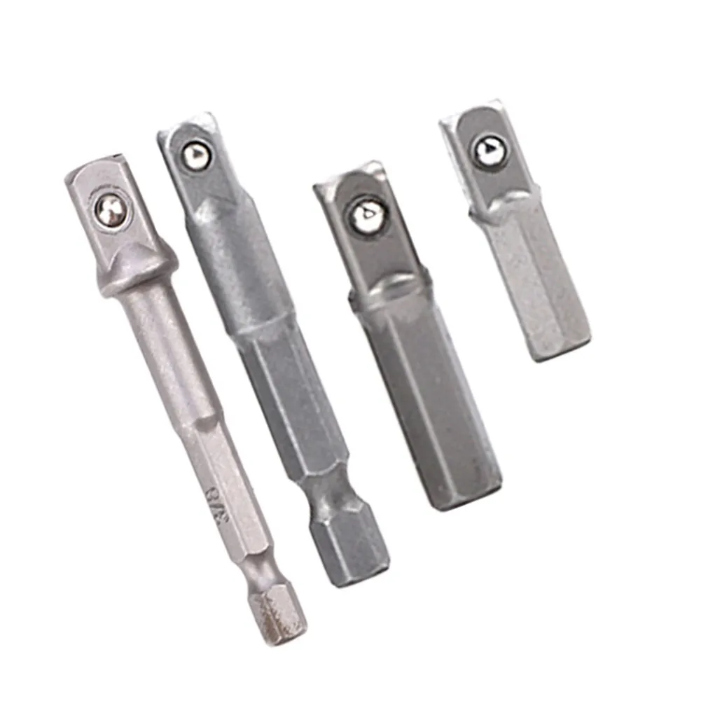 1/4" Drill Socket Adapter For Impact Driver Hex Shank To Square Socket Extension Electric Screwdriver Tools
1/4" Drill Socket Adapter For Impact Driver Hex Shank To Square Socket Extension Electric Screwdriver Tools