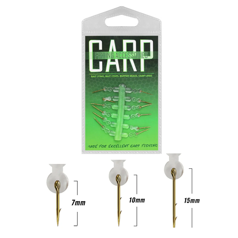 12 Pcs Practical Carp Fishing Straight Hooks Bait Screw Accessories With Silicone Ring Super Sharp Fish Lure Hook
12 Pcs Practical Carp Fishing Straight Hooks Bait Screw Accessories With Silicone Ring Super Sharp Fish Lure Hook