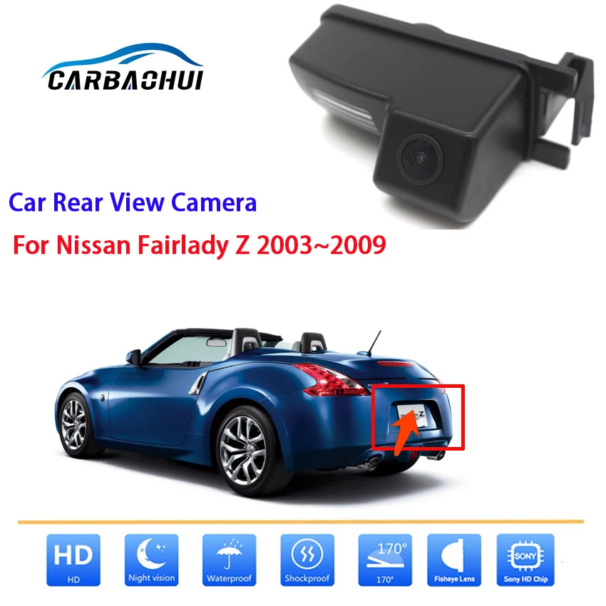 Автомобильная фотокамера заднего вида с ночным видением для Nissan Fairlady Z 2003 2004 2005 2006 2007 2008 2009 HD
Автомобильная фотокамера заднего вида с ночным видением для Nissan Fairlady Z 2003 2004 2005 2006 2007 2008 2009 HD