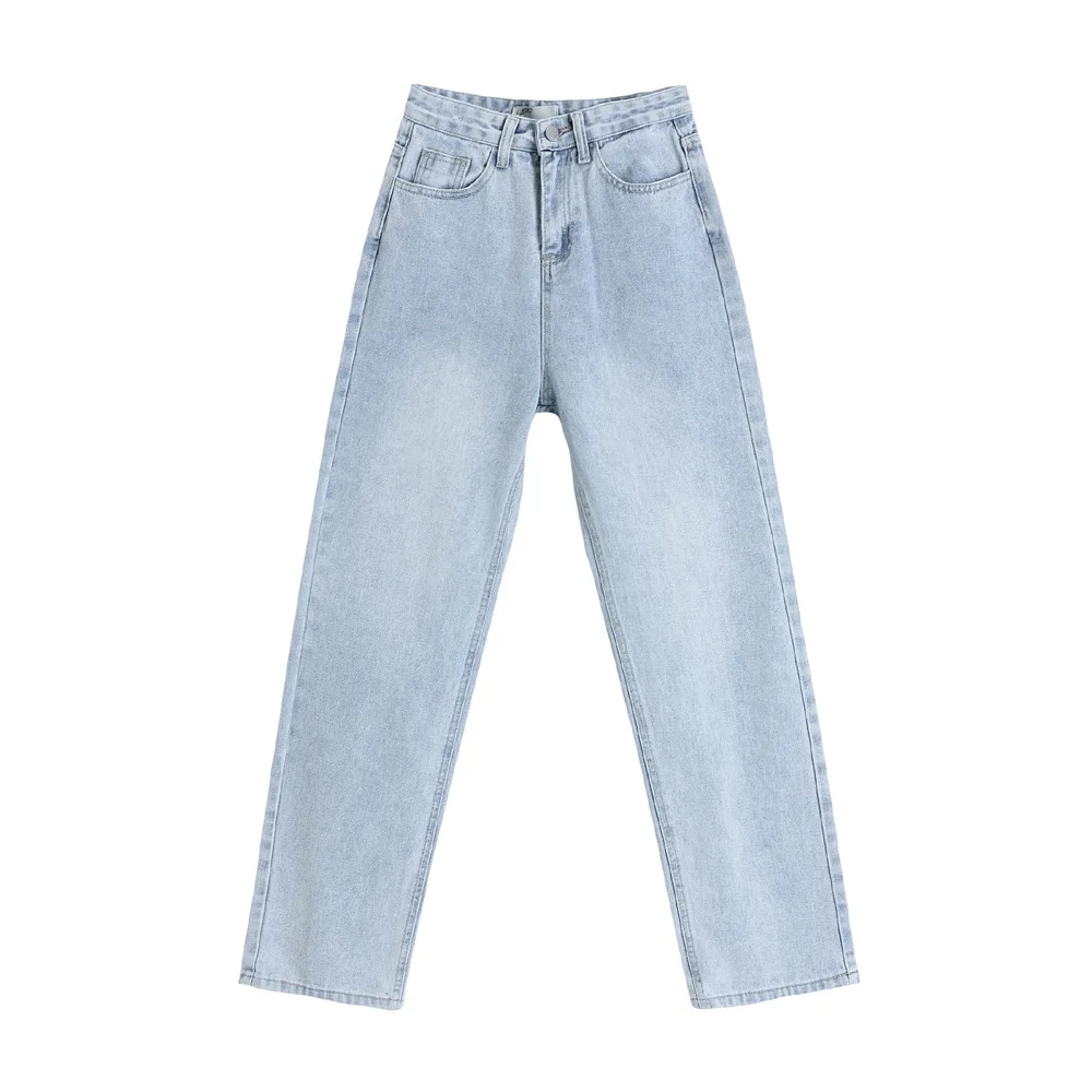 European high waist overlength jeans pants trousers korean design new 2021 fashion female wide leg denim pant A185
European high waist overlength jeans pants trousers korean design new 2021 fashion female wide leg denim pant A185