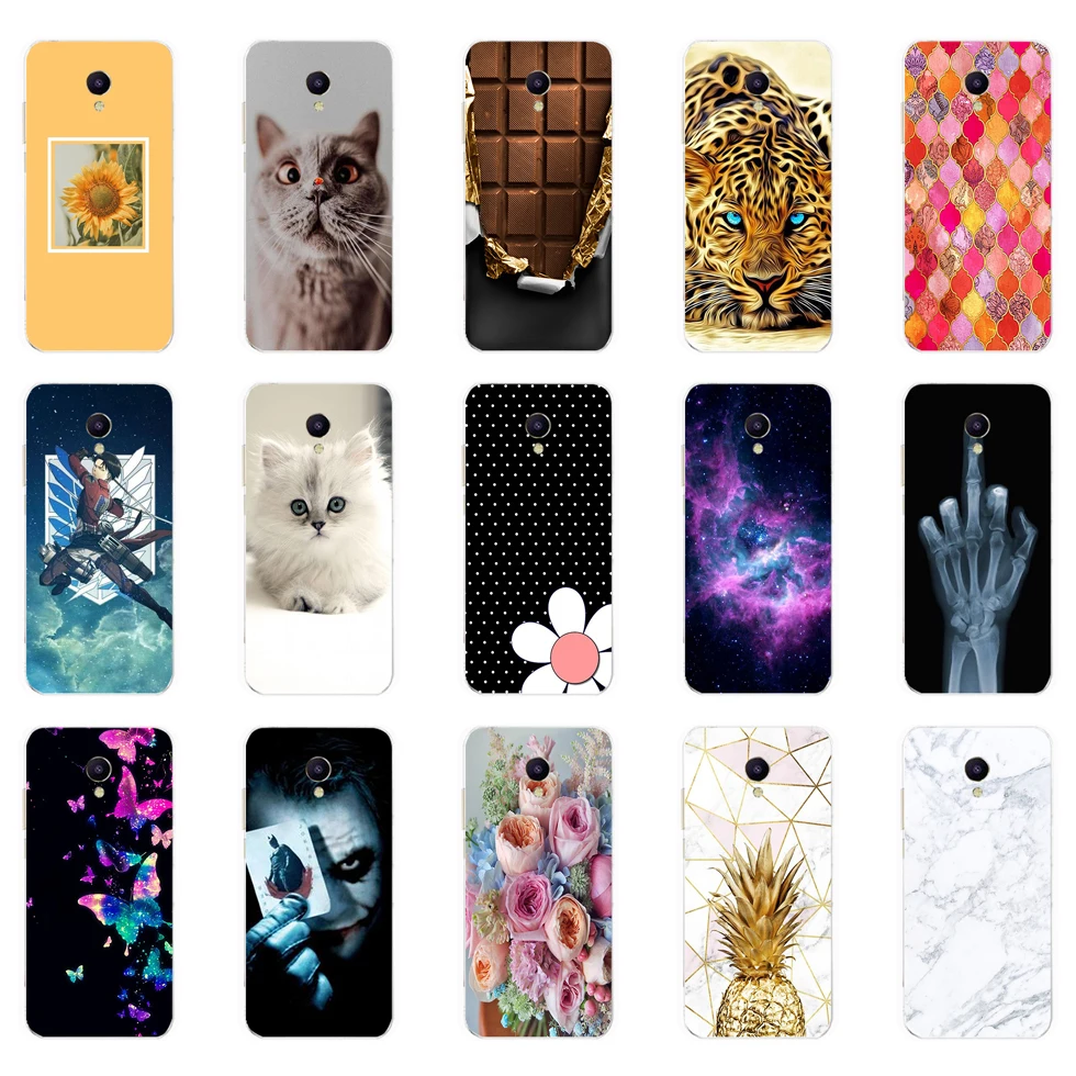 For Meizu M5C Case Silicon Soft TPU Phone Cover for M5S M 5 S Coque Bumper full 360 Protective fundas cute cat dog 3 | Мобильные