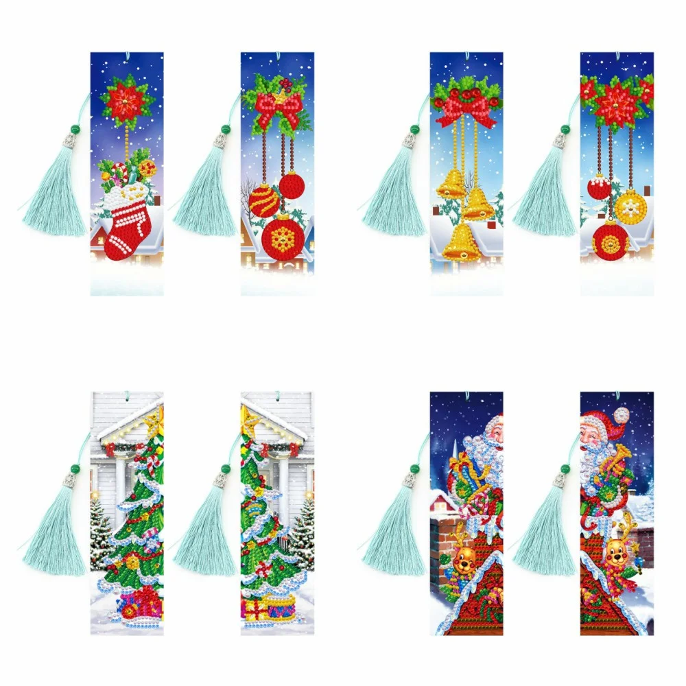 HUACAN 5D DIY Special Shaped Diamond Painting Santa Claus Bookmark Cross Stitch Diamond Embroidery Cartoon Christmas Gift
HUACAN 5D DIY Special Shaped Diamond Painting Santa Claus Bookmark Cross Stitch Diamond Embroidery Cartoon Christmas Gift