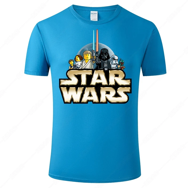 Star Wars T shirt Men Women Summer Fashion Casual Short Sleeved T-shirt For Cheap tshirt Vestidos Promotion Cool Tee J47 | Мужская