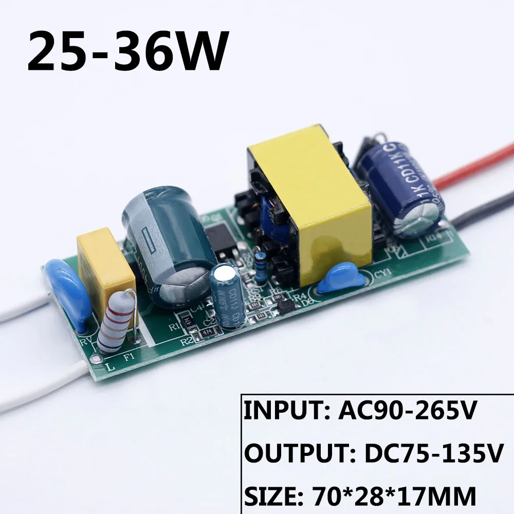

1W 2W 4W 6W 8W 11W LED Driver 300mA 12W 15W 18W 20W 25W 36W For LED Power Supply Unit Lighting Transformers For LED adapter