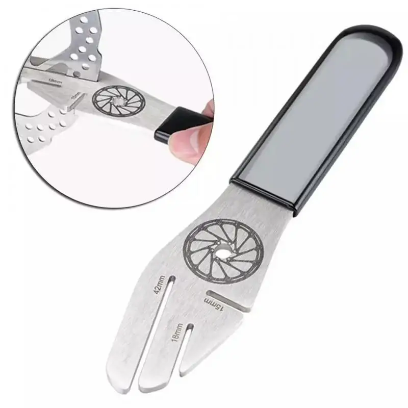 MTB Bike Bicycle Disc Brake Rotor Alignment Truing Tools Mountain Bicycle Disc Flattening Correction Wrench Stainless Steel Tool
MTB Bike Bicycle Disc Brake Rotor Alignment Truing Tools Mountain Bicycle Disc Flattening Correction Wrench Stainless Steel Tool