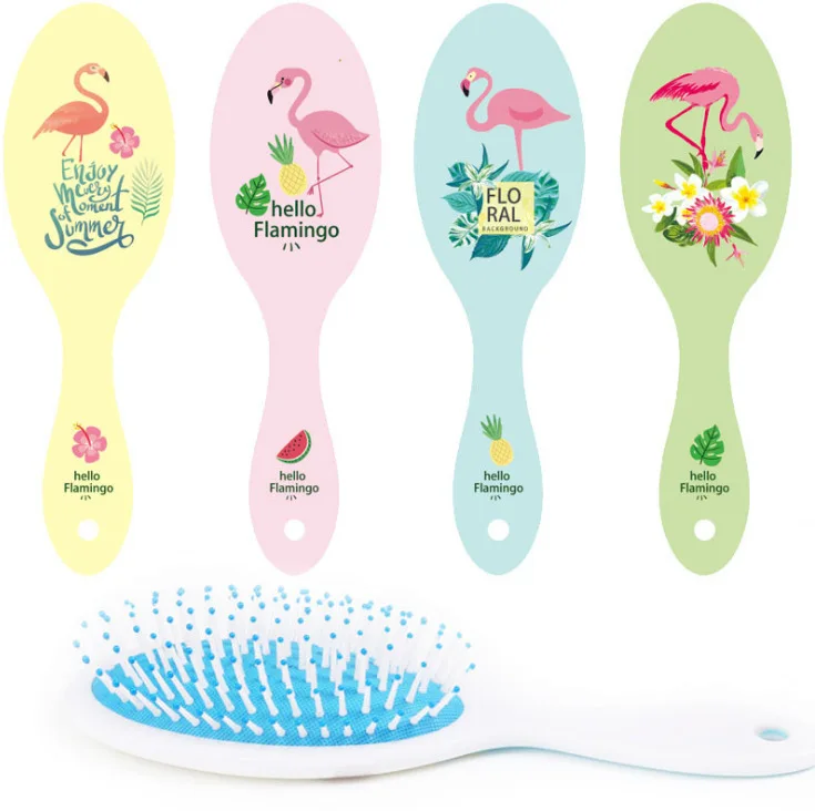 Plastic printing massage comb, color rubber air bag comb, massage scalp air cushion comb
Plastic printing massage comb, color rubber air bag comb, massage scalp air cushion comb
