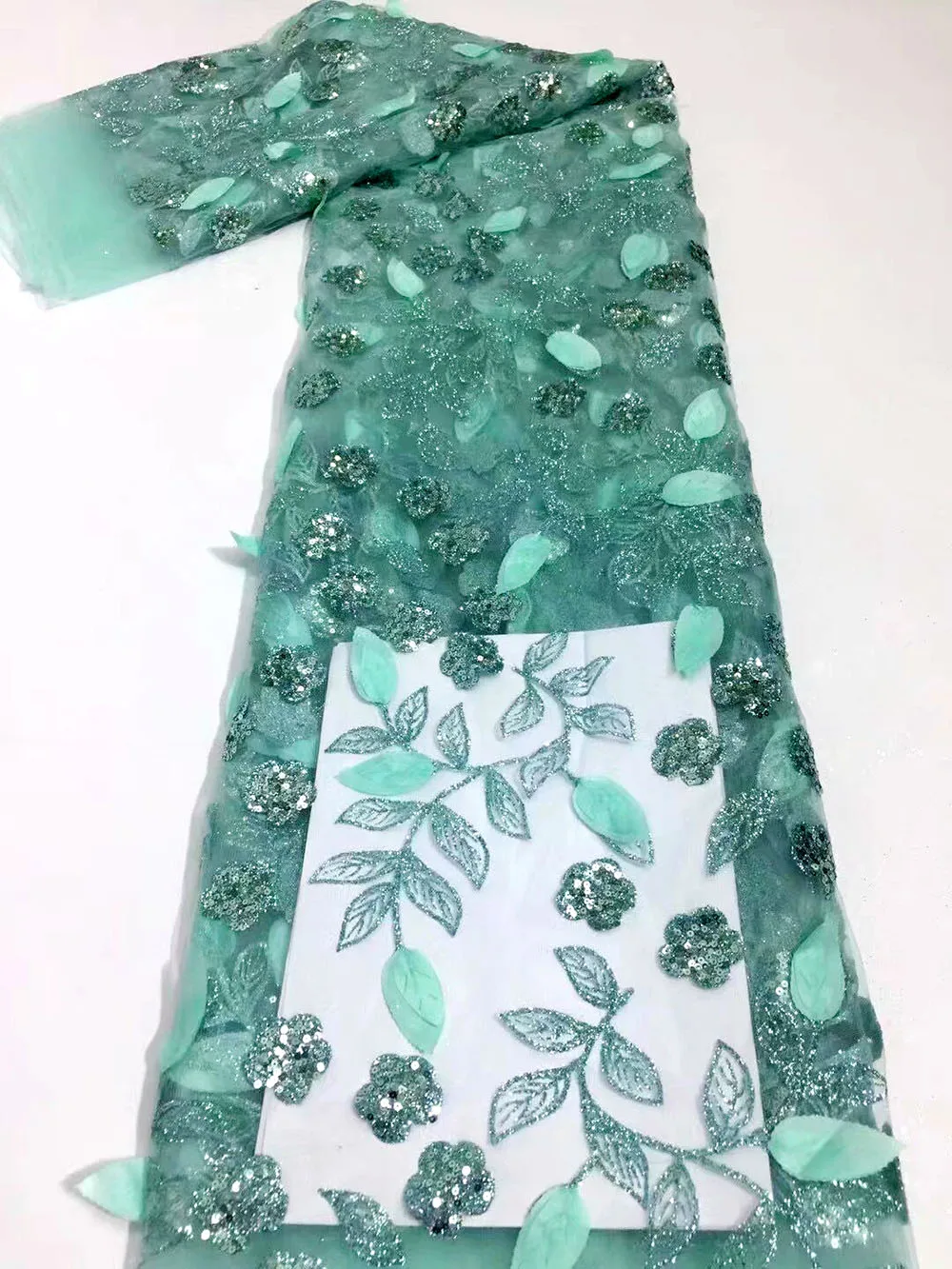 Light green High Quality Nigerian Tulle Lace Fabrics With Sequins Mesh African Lace Fabric Bride French Net Lace Fabric
Light green High Quality Nigerian Tulle Lace Fabrics With Sequins Mesh African Lace Fabric Bride French Net Lace Fabric
