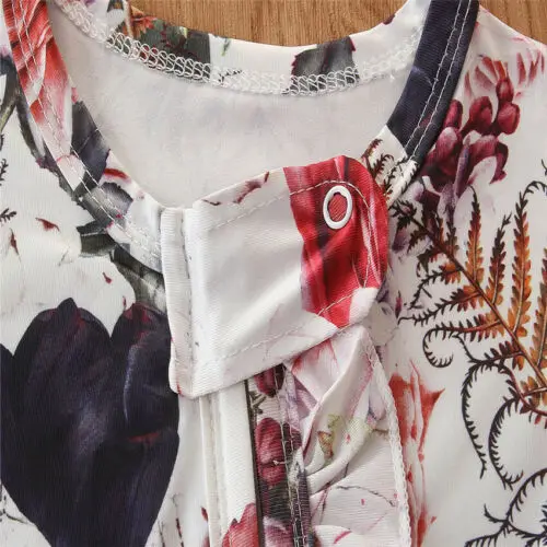 0-18M Infant Baby Girl Cotton Romper Clothes Babies Floral Rompers Jumpsuit 2 PCS Outfit Clothing Set
0-18M Infant Baby Girl Cotton Romper Clothes Babies Floral Rompers Jumpsuit 2 PCS Outfit Clothing Set