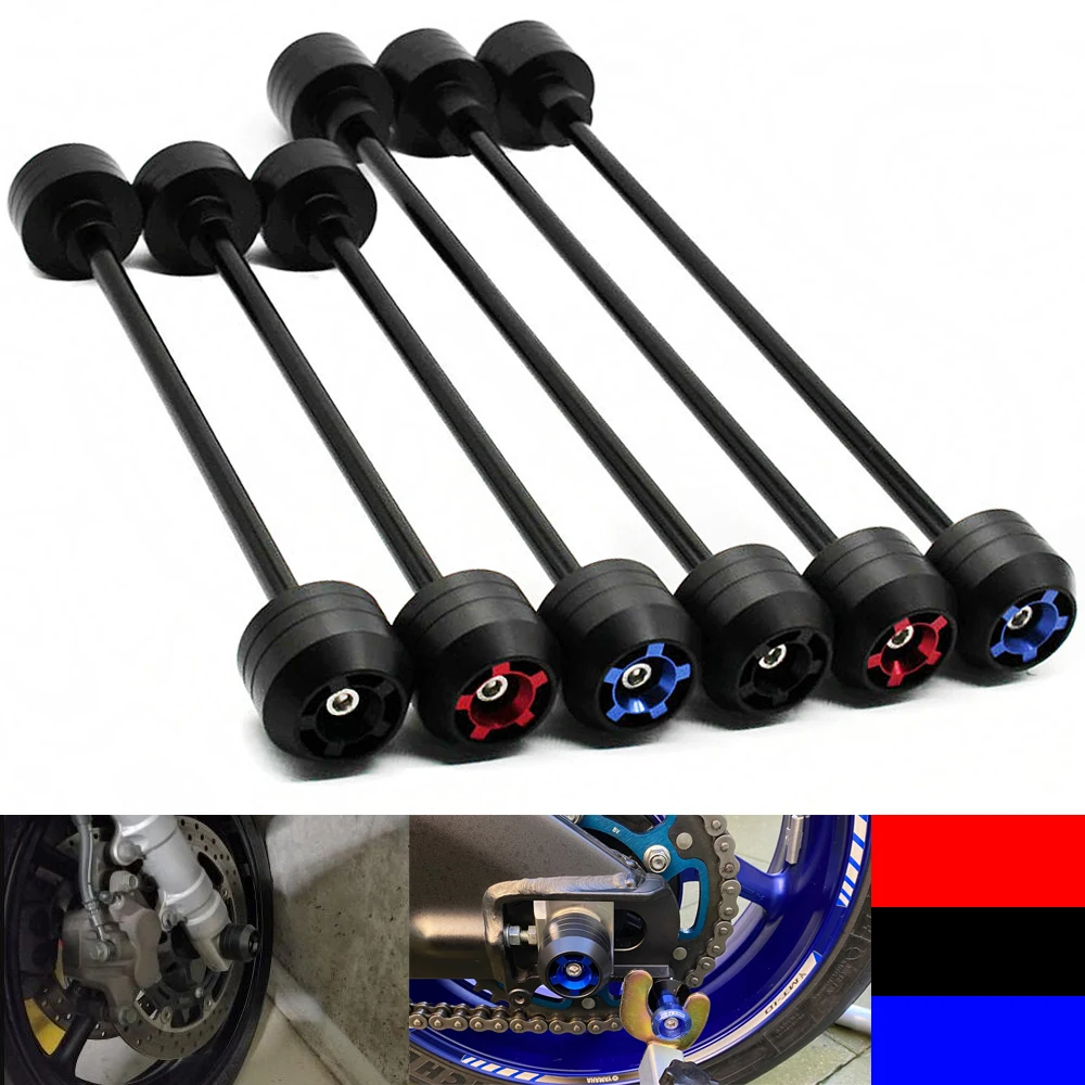 For YAMAHA YZF R6 YZF-R6 2008 2009 2010 2011 2012 2013 Front Rear Wheel Slider Fork Axle Crash Protector Swing Arm Pad POM NEW
For YAMAHA YZF R6 YZF-R6 2008 2009 2010 2011 2012 2013 Front Rear Wheel Slider Fork Axle Crash Protector Swing Arm Pad POM NEW