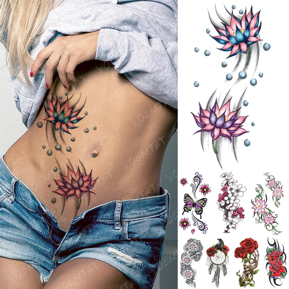 Waterproof Temporary Tattoo Sticker Lotus Butterfly Rose Flash Tattoos Flowers Bird Dreamcatcher Body Art Arm Fake Sleeve Tatoo
Waterproof Temporary Tattoo Sticker Lotus Butterfly Rose Flash Tattoos Flowers Bird Dreamcatcher Body Art Arm Fake Sleeve Tatoo