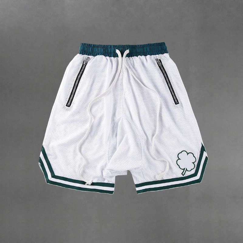 Chao brand feel of God mesh loose sports shorts Chao fog Celtic basketball pants