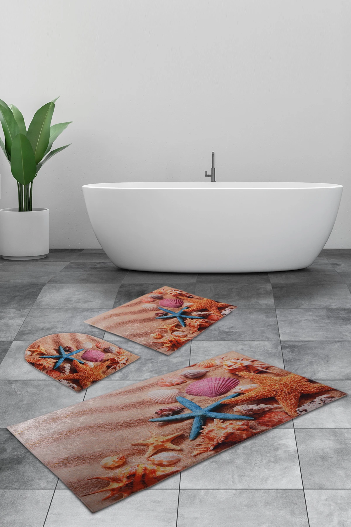 Bonny Home Sandy Beach 70x120 + 60x80 + 40x45 cm Large Size pcs set Bath Mat toilet seat Pad
Bonny Home Sandy Beach 70x120 + 60x80 + 40x45 cm Large Size pcs set Bath Mat toilet seat Pad