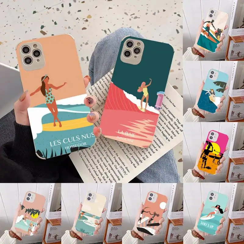 surfing art surf Girl cartoon Phone Case Lambskin Leather For iphone 12 11 8 7 6 XR X XS PLUS MINI PLUS PRO MAX Shockproof
surfing art surf Girl cartoon Phone Case Lambskin Leather For iphone 12 11 8 7 6 XR X XS PLUS MINI PLUS PRO MAX Shockproof