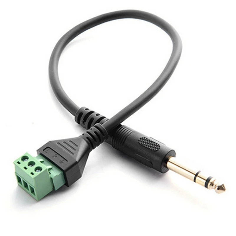 3.5 mm Male 3 Pin 3.5 mm 3 Pin Pole Stereo Male to AV Screw Terminal Stereo Jack Terminal Block Plug Connector
3.5 mm Male 3 Pin 3.5 mm 3 Pin Pole Stereo Male to AV Screw Terminal Stereo Jack Terminal Block Plug Connector