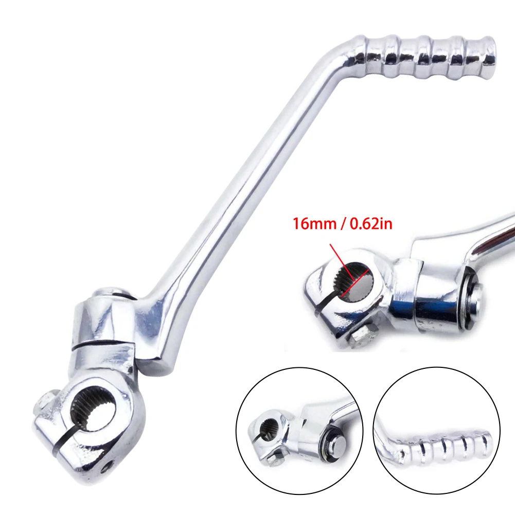 16mm Motorcycle Kick Starter Lever Start Pedal For Kawasaki KE KL/KLX/KX/KDX/KZ/125/175/200 Motorbike Accessories
16mm Motorcycle Kick Starter Lever Start Pedal For Kawasaki KE KL/KLX/KX/KDX/KZ/125/175/200 Motorbike Accessories