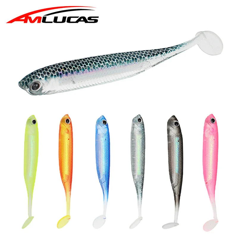 3pcs Fishing Lures 7cm 2.2g Saltwater Freshwater Fishing Soft Lures Rubber Minnow Worms Wobblers Artificial Bait Bass Tackle
3pcs Fishing Lures 7cm 2.2g Saltwater Freshwater Fishing Soft Lures Rubber Minnow Worms Wobblers Artificial Bait Bass Tackle