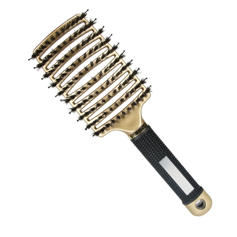 Hair Brush Scalp Massage Comb Hairbrush Bristle&Nylon Women Wet Curly Detangle Hair Brush for Salon Hairdressing Styling Tools
Hair Brush Scalp Massage Comb Hairbrush Bristle&Nylon Women Wet Curly Detangle Hair Brush for Salon Hairdressing Styling Tools