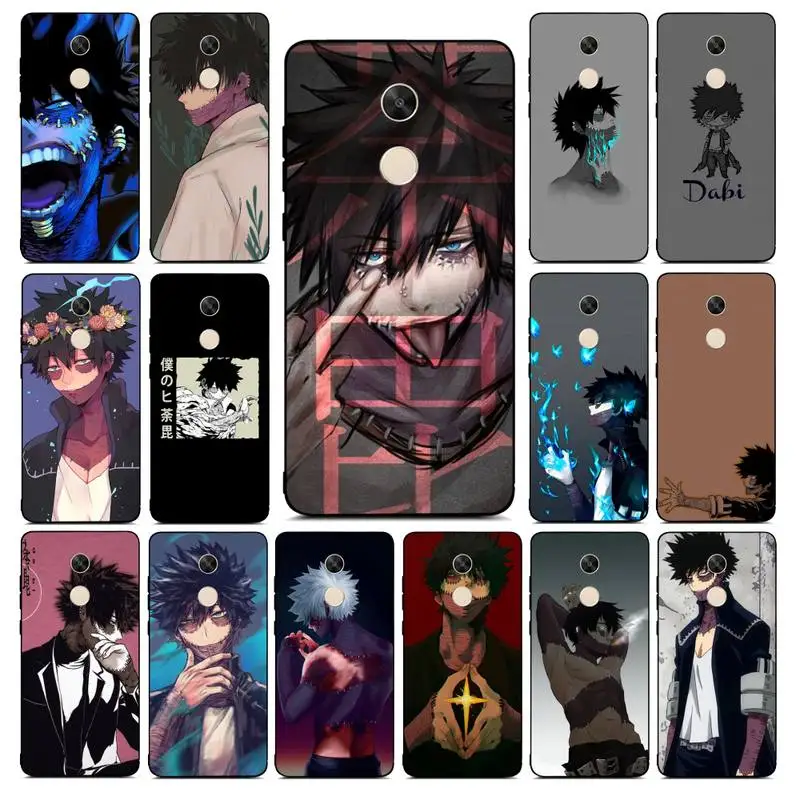 YNDFCNB Dabi My Hero Academia anime Phone Case for Redmi Note 4 5 6 8 9 pro Max 4X 5A 9S case
YNDFCNB Dabi My Hero Academia anime Phone Case for Redmi Note 4 5 6 8 9 pro Max 4X 5A 9S case