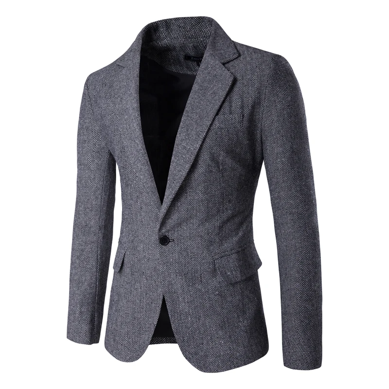 Men's Blazer Jacket Herringbone Sport Coat Smart Formal Dinner Cotton Suits Slim Fit One Button Notch Lapel Casual Coat Coffee
Men's Blazer Jacket Herringbone Sport Coat Smart Formal Dinner Cotton Suits Slim Fit One Button Notch Lapel Casual Coat Coffee