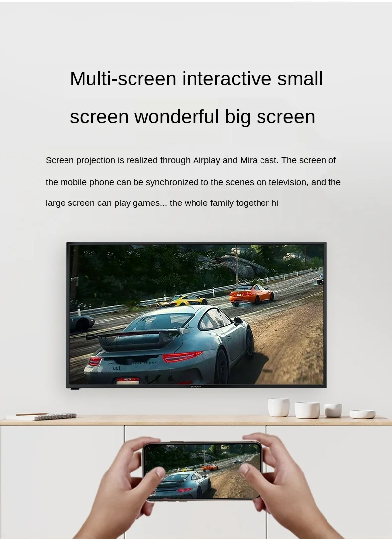 zq 42X8 42-Inch HD Network Color TV Bedroom Small Household Appliances LCD TV 43
zq 42X8 42-Inch HD Network Color TV Bedroom Small Household Appliances LCD TV 43