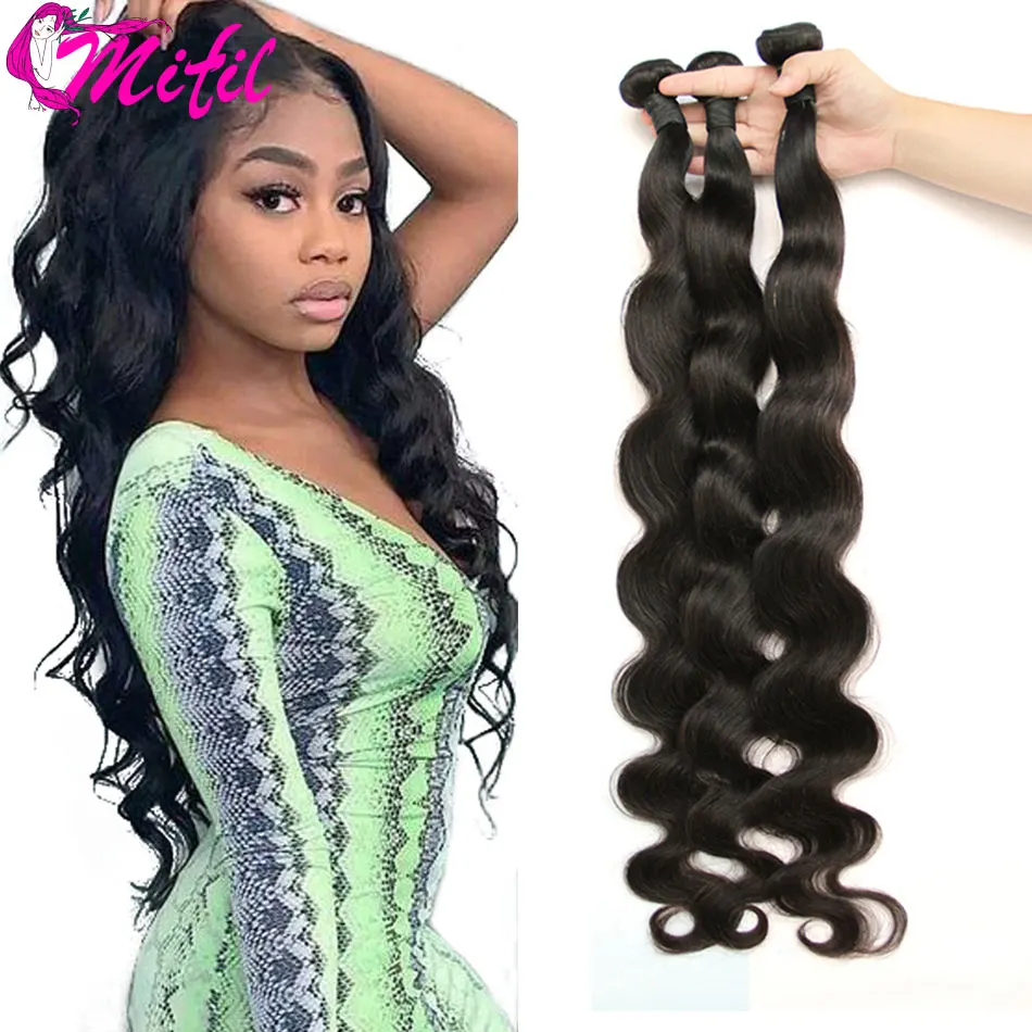 Mifil Body Wave Bundles Raw Indian Hair Weave Bundles 1/3/4/5 PCS Human Hair Bundles Natural Color 8-24 Inch Remy Hair Extension
Mifil Body Wave Bundles Raw Indian Hair Weave Bundles 1/3/4/5 PCS Human Hair Bundles Natural Color 8-24 Inch Remy Hair Extension