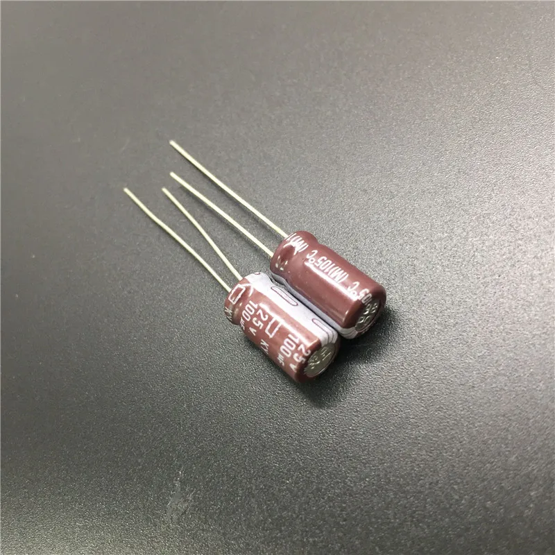 10 шт. 100 мкФ 25V NCC серия KY 6 3x11 мм низкое сопротивление оригинальный 25V100uF