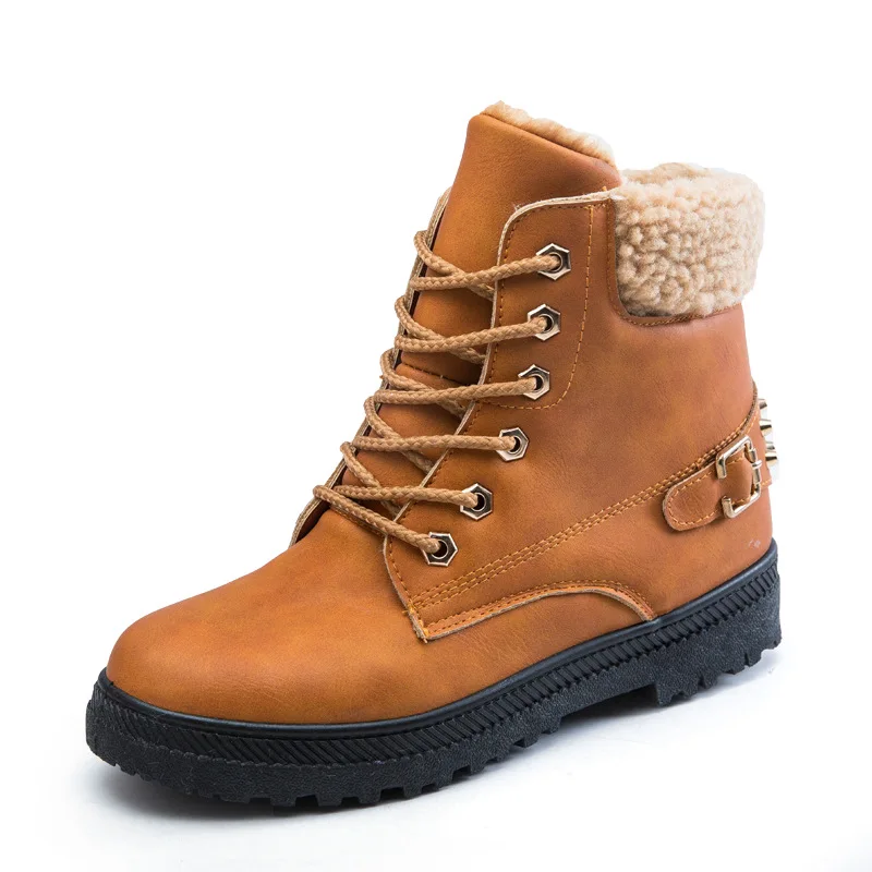 2021 Winter Women Snow Boots New Platform Warm Plus Velvet Short Boots Fashion Rivet Ankle Boots Plus Size 44 Woman Cotton Shoes
2021 Winter Women Snow Boots New Platform Warm Plus Velvet Short Boots Fashion Rivet Ankle Boots Plus Size 44 Woman Cotton Shoes