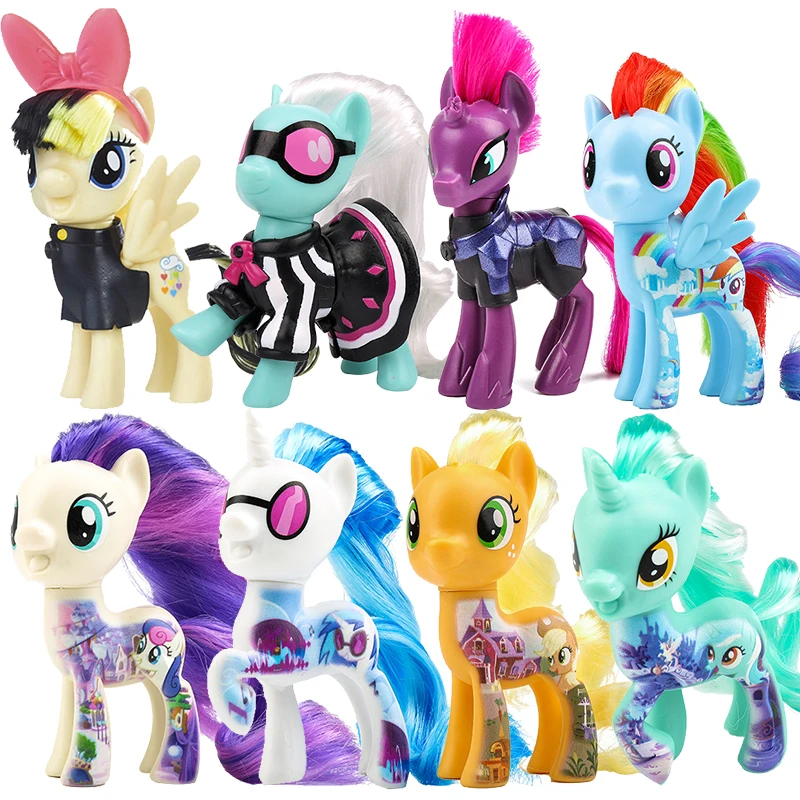 My Little Pony Toy Friendship is Magic Tempest Shadow Rainbow Lyra Heartstring Rarity PVC Action Figure Collection Model Doll
My Little Pony Toy Friendship is Magic Tempest Shadow Rainbow Lyra Heartstring Rarity PVC Action Figure Collection Model Doll