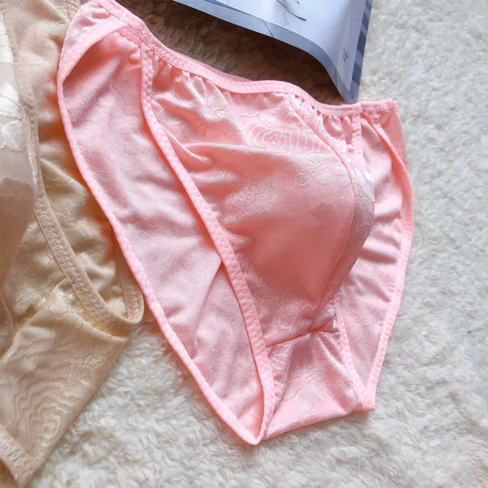 Sexy Mens Seamless Ice Silk Low Rise Briefs Lingerie Bulge Pouch Underwear Pump Underpants Bikini Panties Cuecas Masculinas
Sexy Mens Seamless Ice Silk Low Rise Briefs Lingerie Bulge Pouch Underwear Pump Underpants Bikini Panties Cuecas Masculinas
