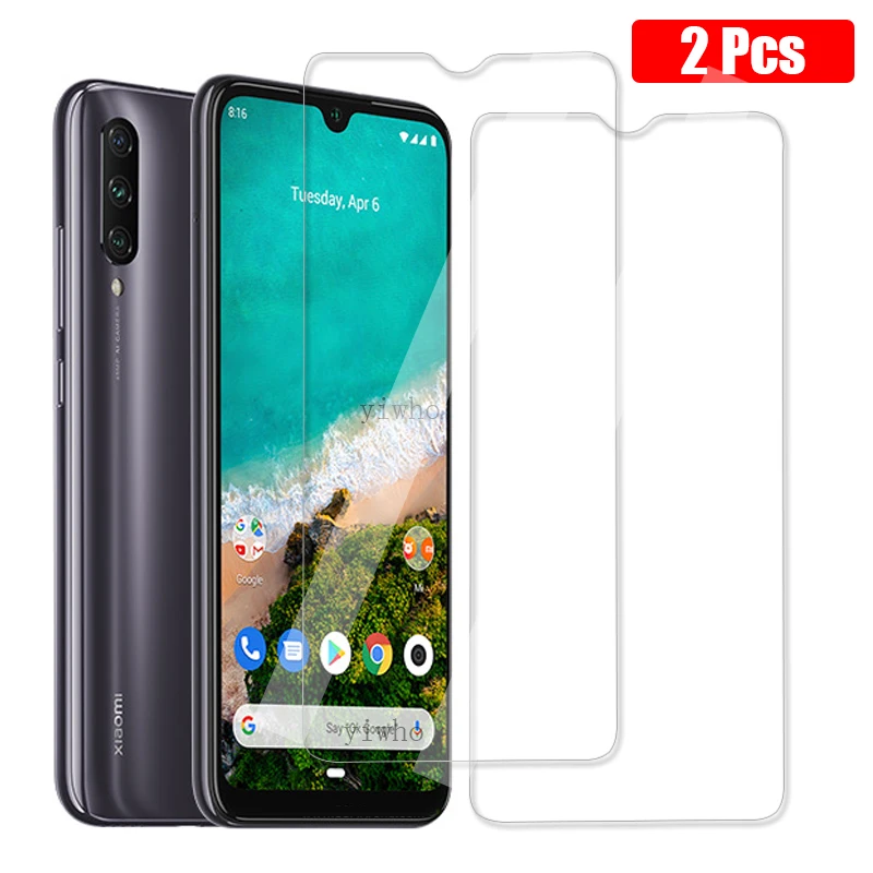 2 шт HD Переднее стекло для Xiaomi Mi A3 Защитное защита экрана на Xaomi MiA3 A 3 CC9E Закаленное