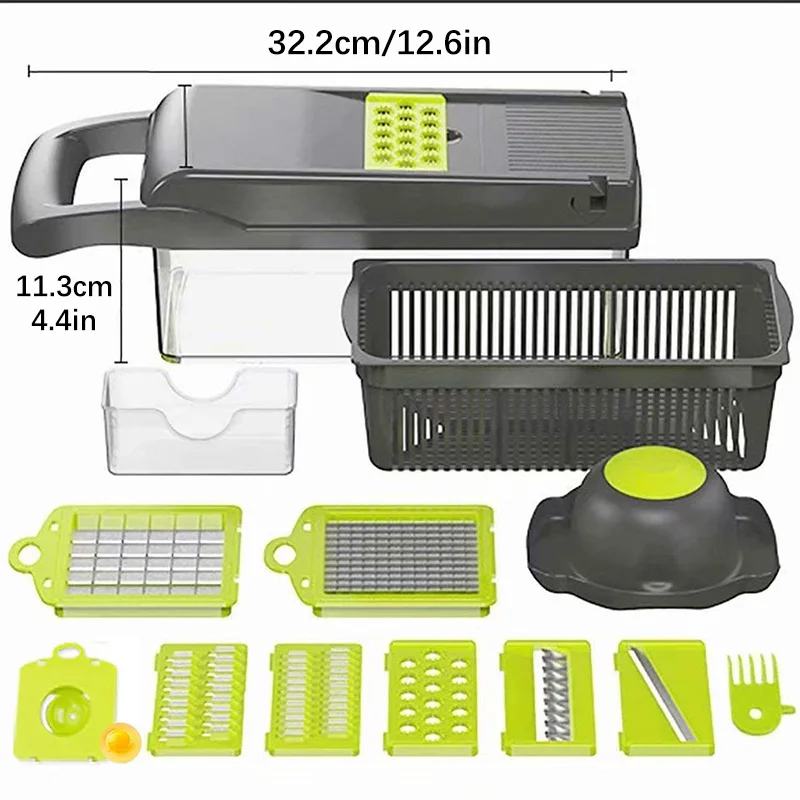 Adjustable Vegetable Cutter Slicer Stainless Steel Manual Food Chopper Grater Julienne Slicer Kitchen Onion Potato Shredder
Adjustable Vegetable Cutter Slicer Stainless Steel Manual Food Chopper Grater Julienne Slicer Kitchen Onion Potato Shredder