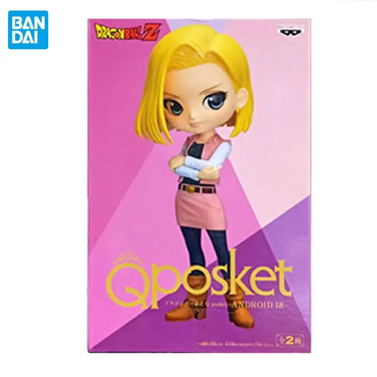 14cm Bandai Dragon Ball Z Figura Android 18 Q posket PVC Q Version Doll Anime Figure Action Collection Model Toys for kids Gift
14cm Bandai Dragon Ball Z Figura Android 18 Q posket PVC Q Version Doll Anime Figure Action Collection Model Toys for kids Gift