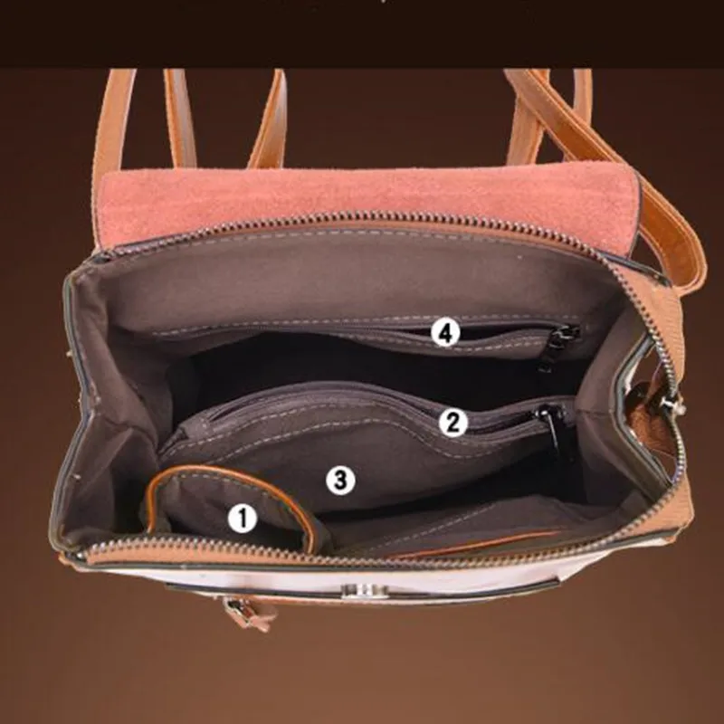 Genuine Leather Bag Female New European and American Style Backpacks Female Shoulder Fashion Vintage Shoulder Bag 2019
Genuine Leather Bag Female New European and American Style Backpacks Female Shoulder Fashion Vintage Shoulder Bag 2019