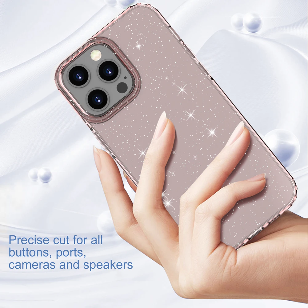 GW18 Transparent Clear Phone Case for iPhone 13 Pro/Pro Max Frame Back Cases Shockproof Protection Cover Black Transparent
GW18 Transparent Clear Phone Case for iPhone 13 Pro/Pro Max Frame Back Cases Shockproof Protection Cover Black Transparent
