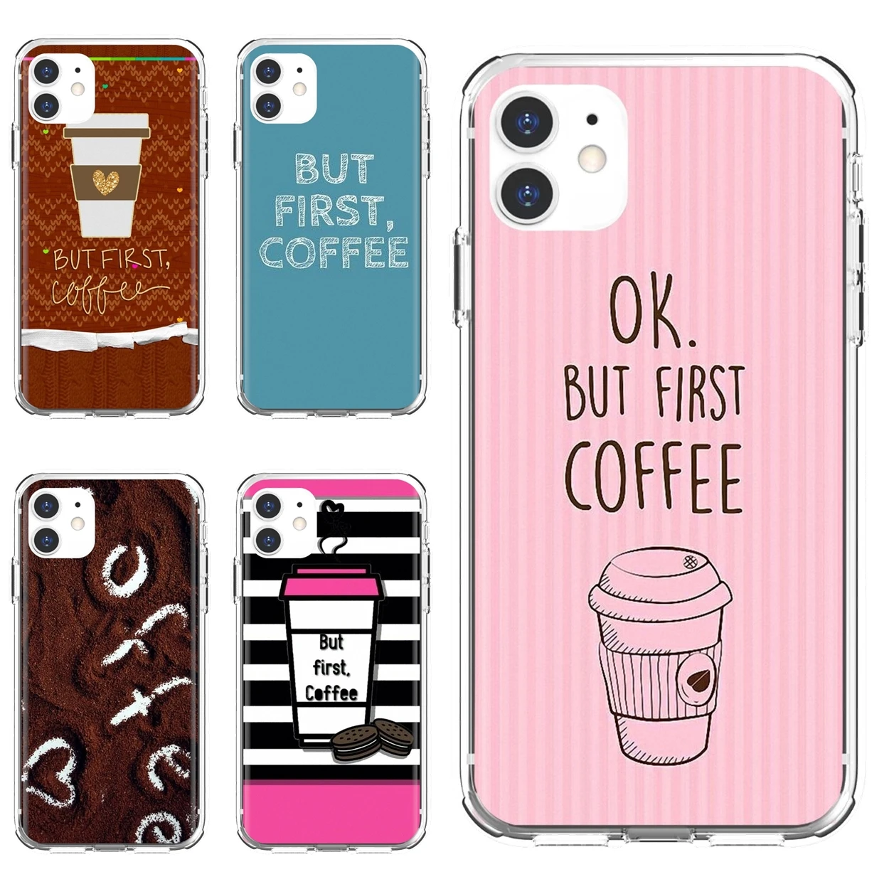 For Apple iPhone 10 11 12 Pro Mini 4S 5S SE 5C 6 6S 7 8 X XR XS Plus Max 2020 ok-but-first-coffee Phone Covers
For Apple iPhone 10 11 12 Pro Mini 4S 5S SE 5C 6 6S 7 8 X XR XS Plus Max 2020 ok-but-first-coffee Phone Covers