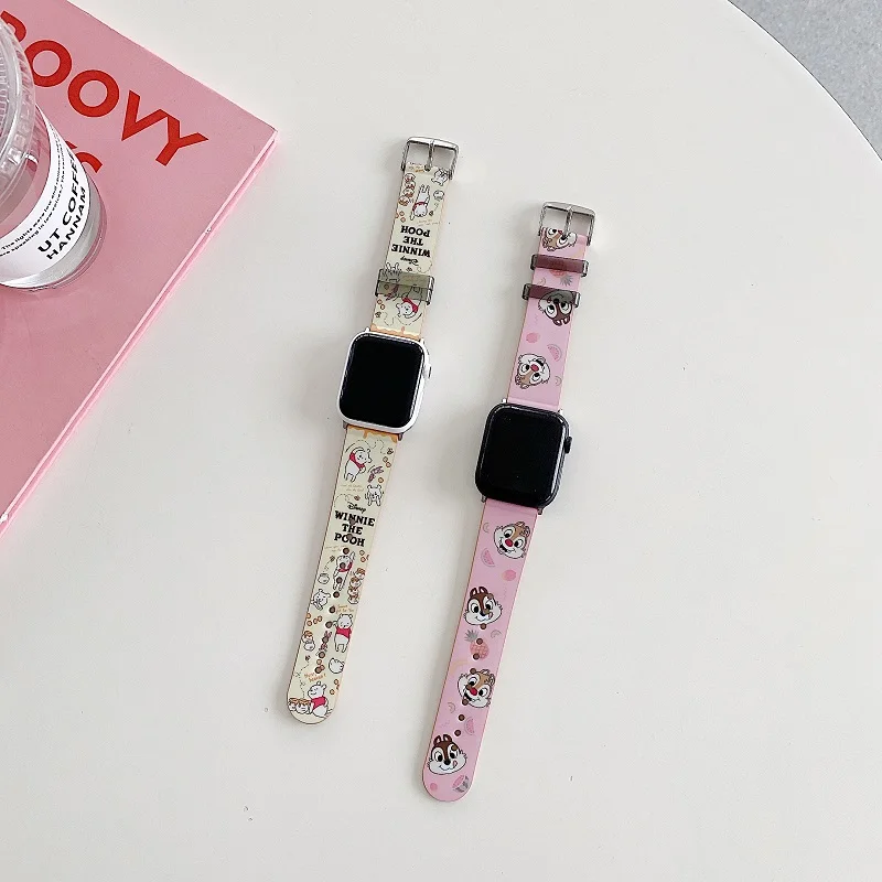 Genuine Disney Pooh Squirrel IMD Strap 38 42mm Suitable for iWatch Series SE 6 5 4 3 2 1 Replacement Ring 42 44mm Strap Gift
Genuine Disney Pooh Squirrel IMD Strap 38 42mm Suitable for iWatch Series SE 6 5 4 3 2 1 Replacement Ring 42 44mm Strap Gift