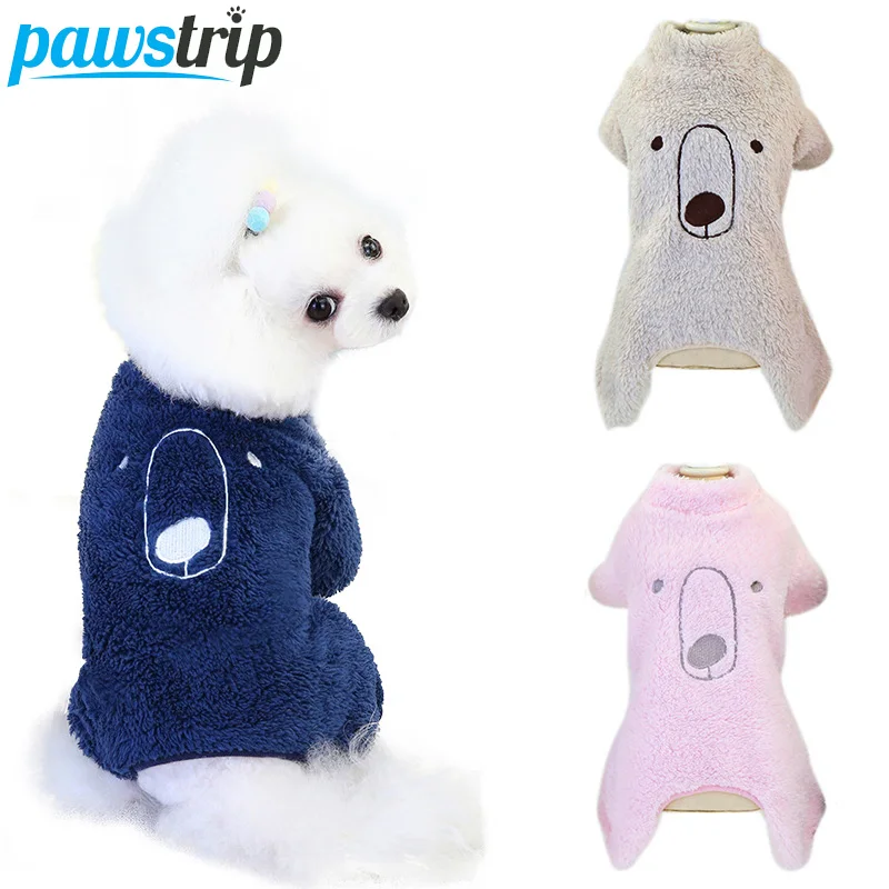 pawstrip Fleece Dog Jumpsuit Winter Dog Clothes Warm Puppy Coat Dog Pajamas Chihuahua Pet Winter Clothes For Dogs ropa perro
pawstrip Fleece Dog Jumpsuit Winter Dog Clothes Warm Puppy Coat Dog Pajamas Chihuahua Pet Winter Clothes For Dogs ropa perro