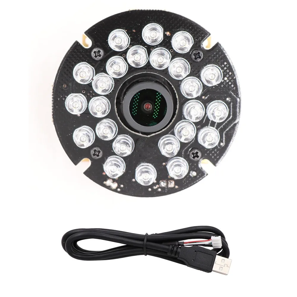 WDR 2MP Full HD 1080P AR0331 Ring White Led Webcam UVC Plug Play Driverless USB Camera Module for Windows Linux Android Mac
WDR 2MP Full HD 1080P AR0331 Ring White Led Webcam UVC Plug Play Driverless USB Camera Module for Windows Linux Android Mac