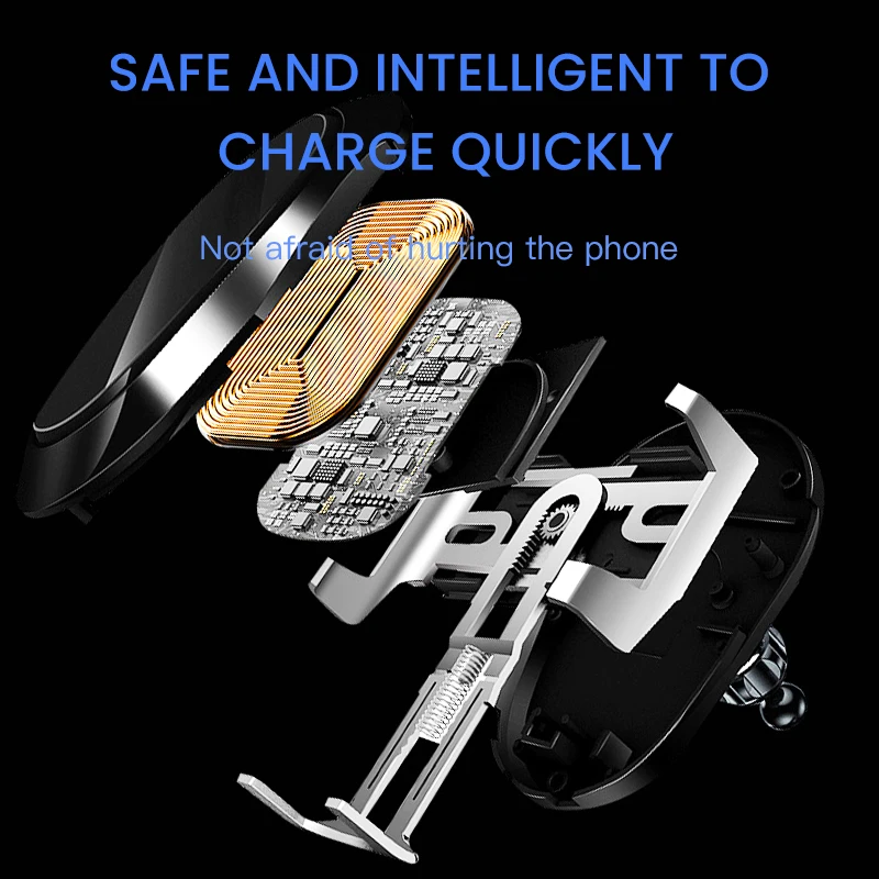 BAPICK 5W 10W Car Fast Charger For iphone 11 Pro Xiaomi Wireless Car Charger Phone Holder For Huawei Samsung Wireless Charger
BAPICK 5W 10W Car Fast Charger For iphone 11 Pro Xiaomi Wireless Car Charger Phone Holder For Huawei Samsung Wireless Charger