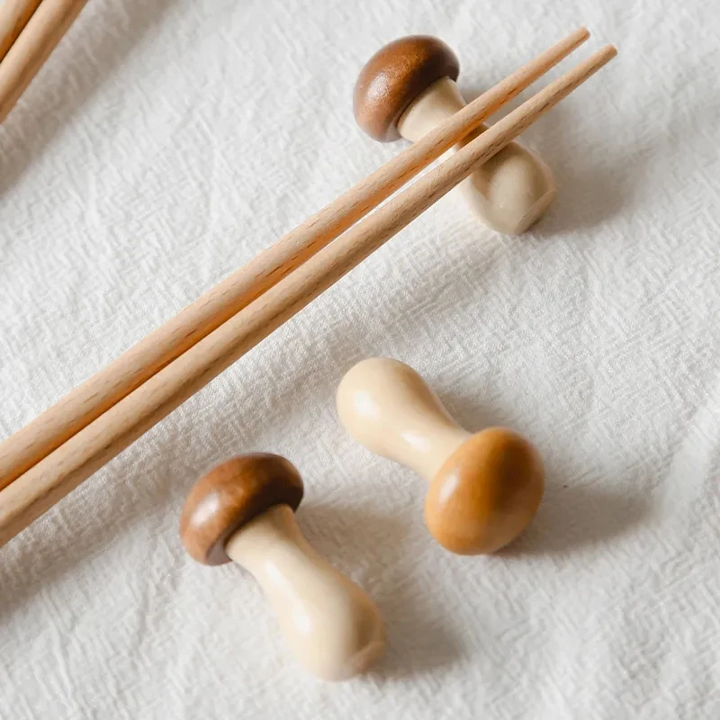 2Pcs Chinese Style Chopstick Mushroom Storage Rack Chopsticks Holder Realistic Nice Gift Wooden Korean Japenese Kitchen Supplies
2Pcs Chinese Style Chopstick Mushroom Storage Rack Chopsticks Holder Realistic Nice Gift Wooden Korean Japenese Kitchen Supplies