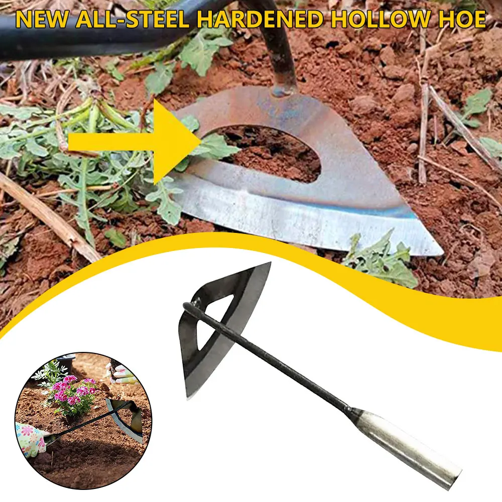 All-steel Hardened Hollow Hoe Weeder Weed Extractor Long Handle Sharp Hoe Multifunction Hardened Weeding Shovel Garden Tools
All-steel Hardened Hollow Hoe Weeder Weed Extractor Long Handle Sharp Hoe Multifunction Hardened Weeding Shovel Garden Tools