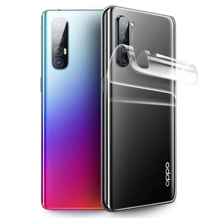 Фото 9D полная Гидрогелевая пленка для Oppo Reno Z A5s A1k A9 A5 2020 изогнутая прозрачная защитная
