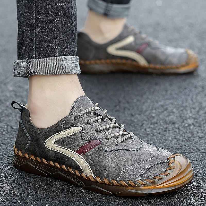 Man Shoes Leather Genuine Leather Shoes For Men Sneakers Casual Men's Spring Loafers Zapatos Casuales Para Hombre De Cuero
Man Shoes Leather Genuine Leather Shoes For Men Sneakers Casual Men's Spring Loafers Zapatos Casuales Para Hombre De Cuero