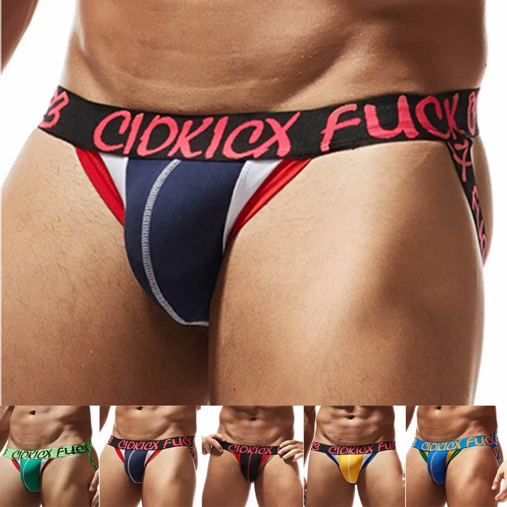 Men Briefs Sexy Low Rise Jockstrap G-String Thong T-Back Breathable Briefs Underwear Letter Print Pouch Sexy Underpants Male
Men Briefs Sexy Low Rise Jockstrap G-String Thong T-Back Breathable Briefs Underwear Letter Print Pouch Sexy Underpants Male