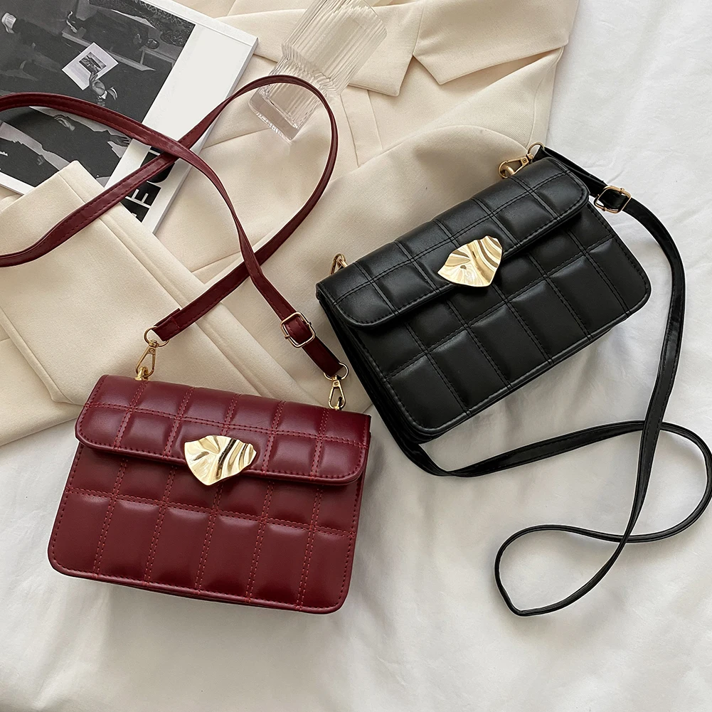 Fashion Women Pure Color Shoulder Messenger Crossbody Bag Ladies Vintage PU Leather Small Flap Purse
Fashion Women Pure Color Shoulder Messenger Crossbody Bag Ladies Vintage PU Leather Small Flap Purse