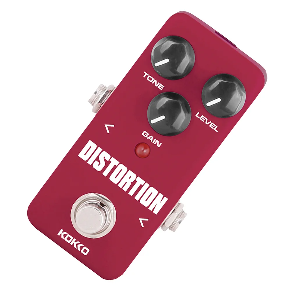Mini Distortion Effect Guitar Pedal Portable Electric Guitar Effects Pedal Stompbox True Bypass Guitar Parts (Dark Red)
Mini Distortion Effect Guitar Pedal Portable Electric Guitar Effects Pedal Stompbox True Bypass Guitar Parts (Dark Red)